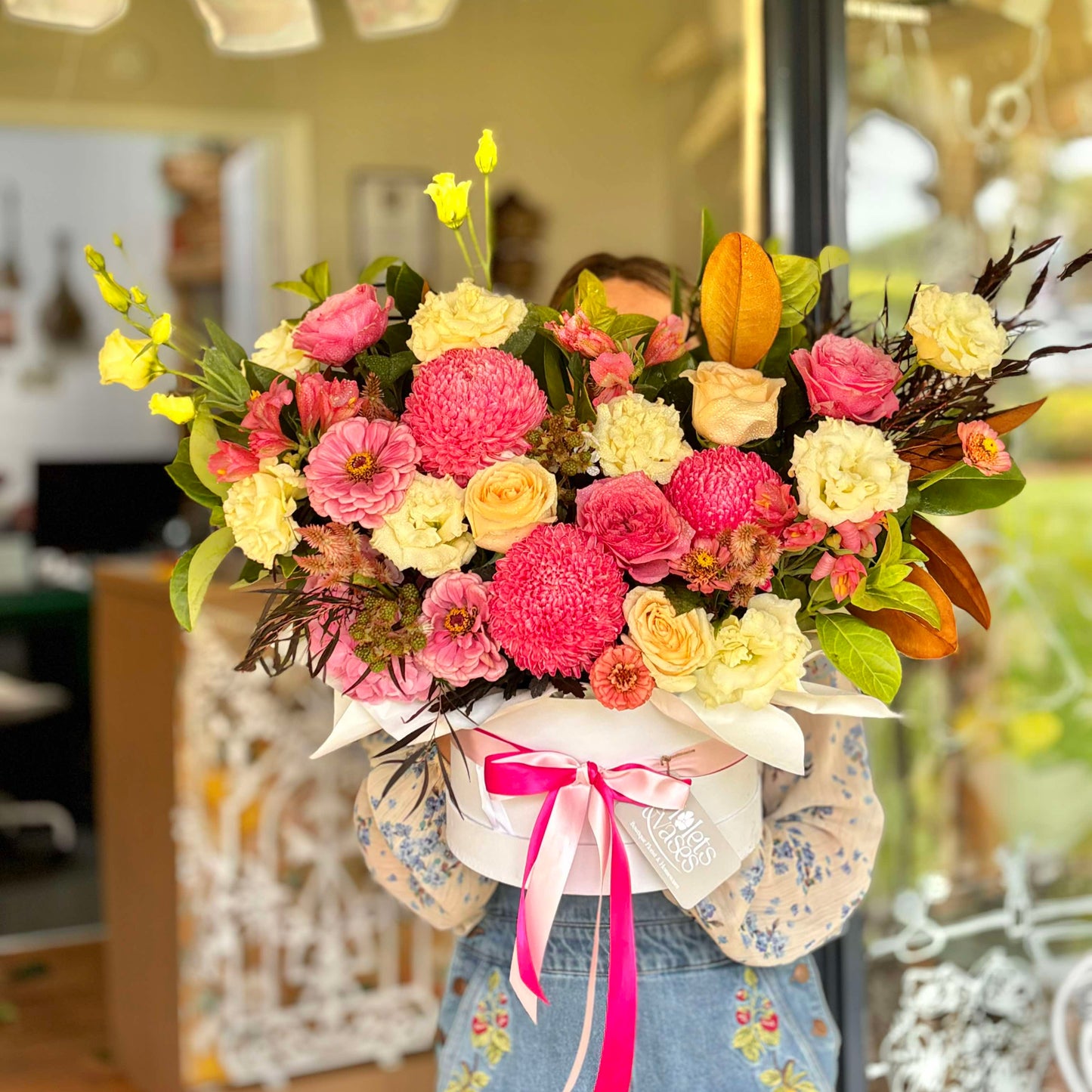 Strawberry Lemon Sun Arrangement