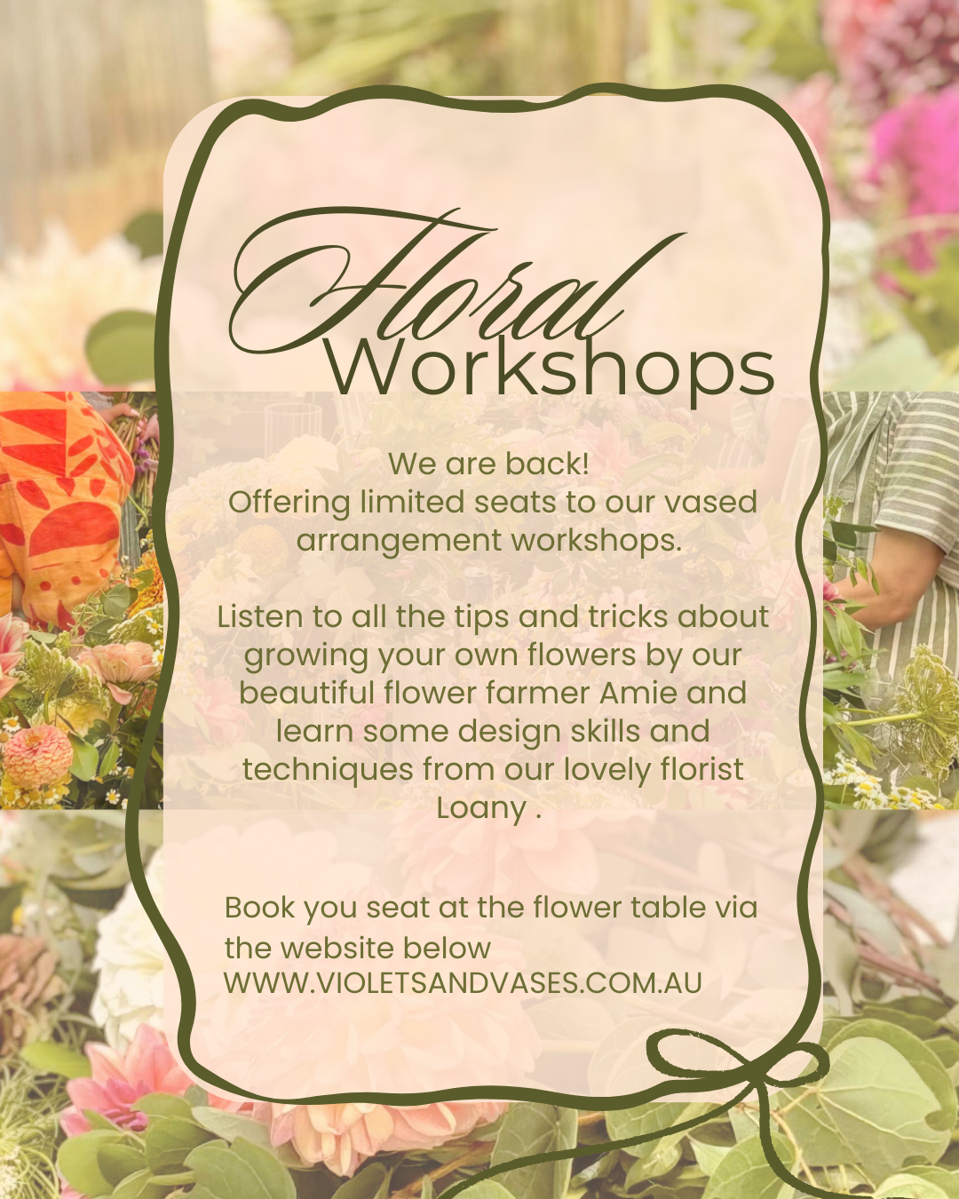 Vase Arrangement Workshop