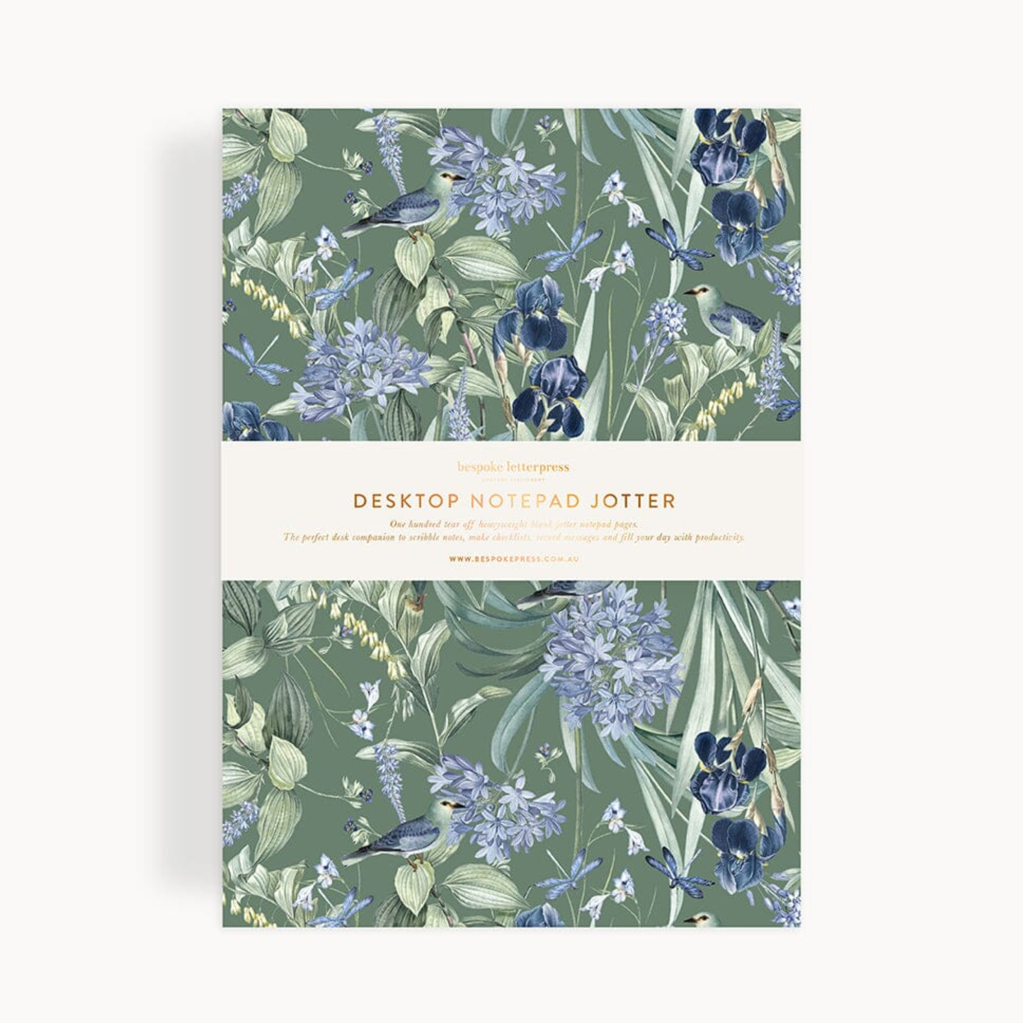 Indigo Haven Notepad Desktop Jotter