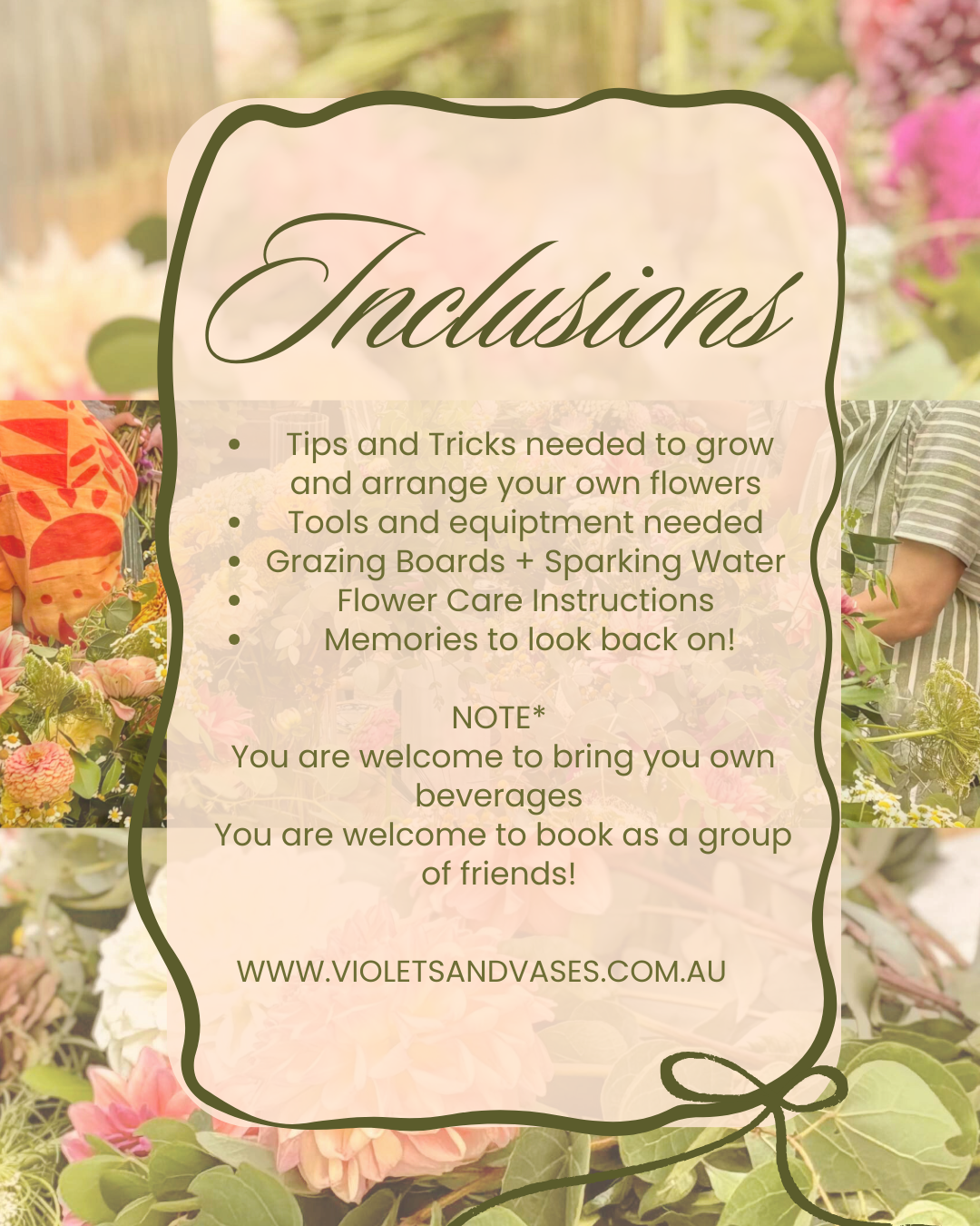 Vase Arrangement Workshop