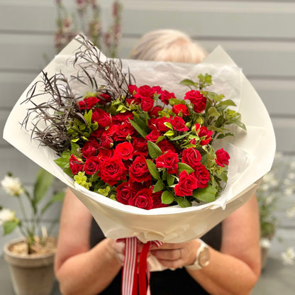 Rosy Noël Bouquet