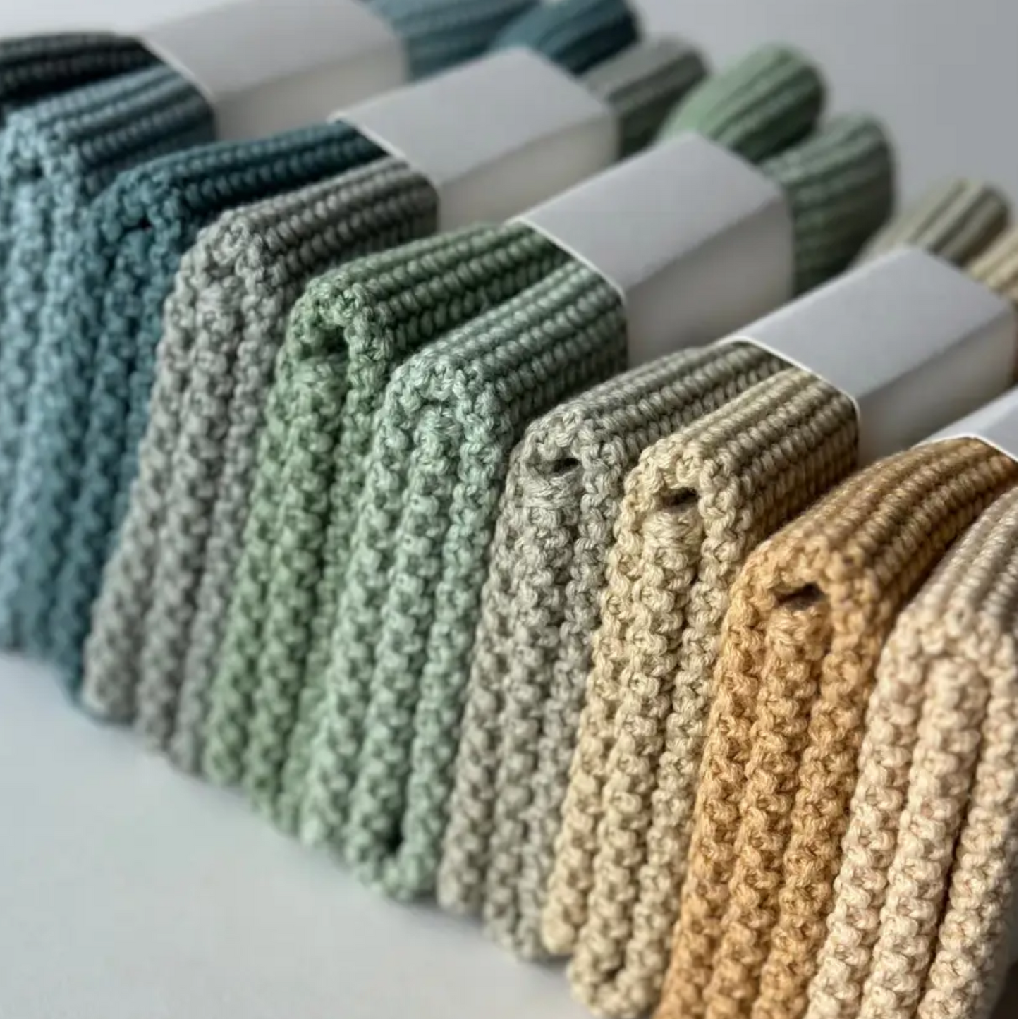 Cotton Knitted Dishcloths