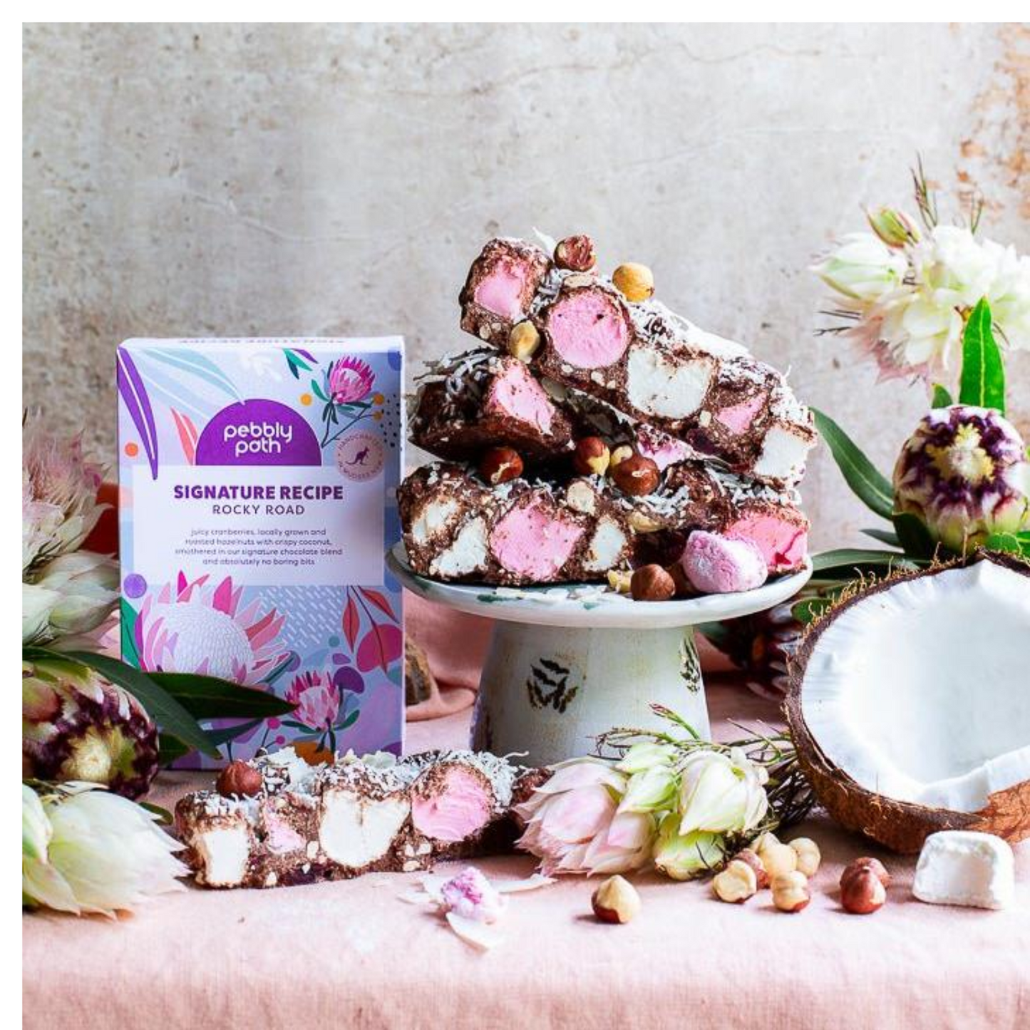 Pebbly Path Rocky Road