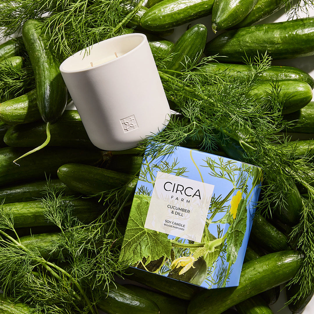Cucumber and Dill Soy Candle