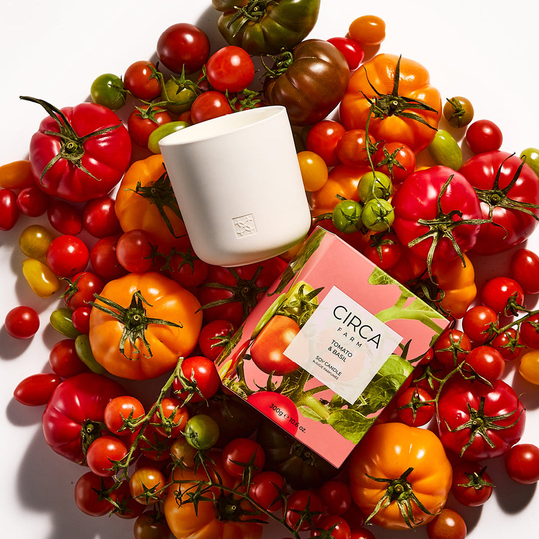 Tomato and Basil Soy Candle