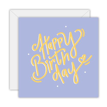Birthday Greeting Card