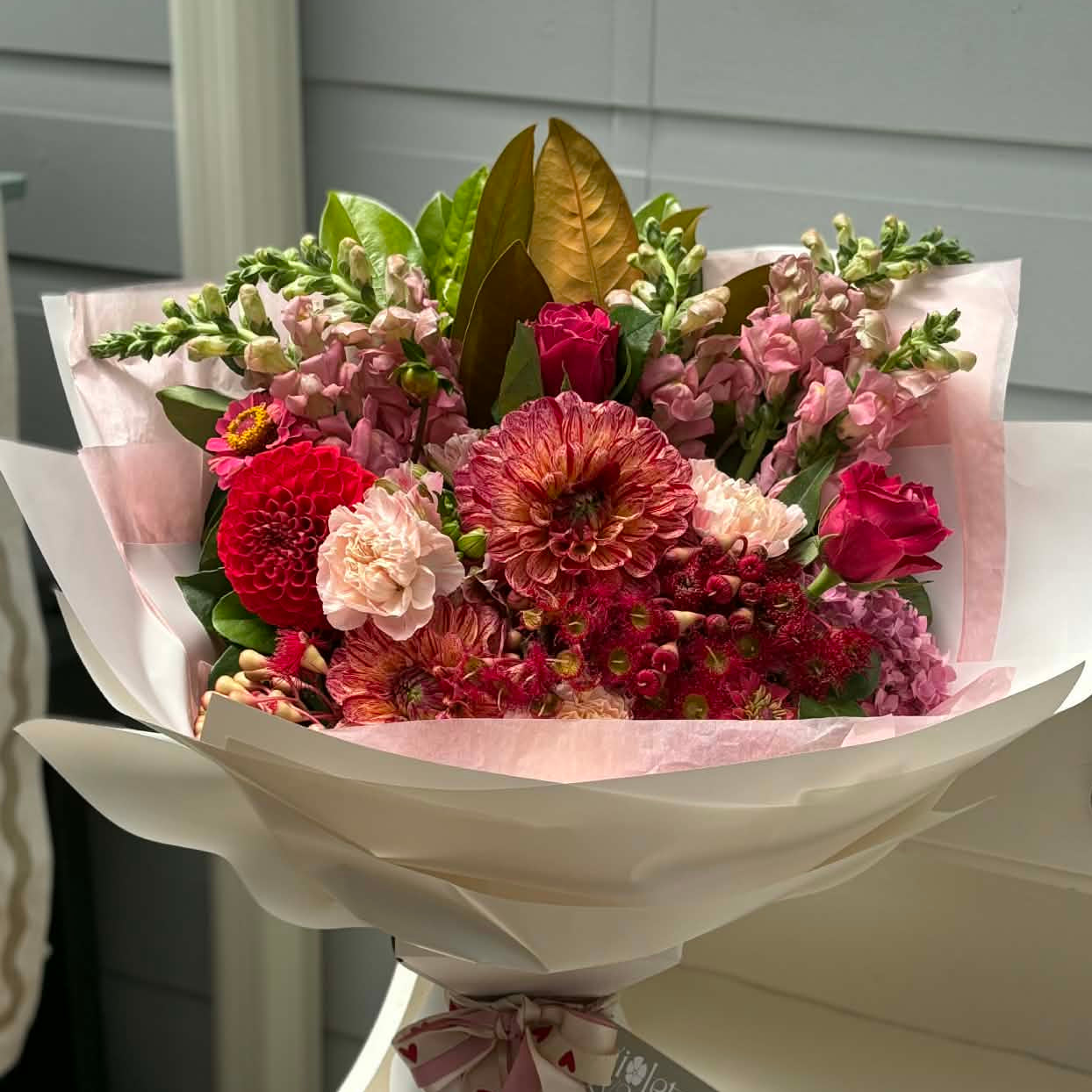 So Into You - Red and Pink Bouquet